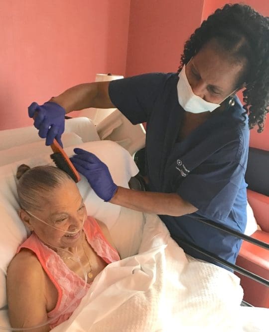 Patient Lidia Hilerio & Cheryl Thomas_VNSNY