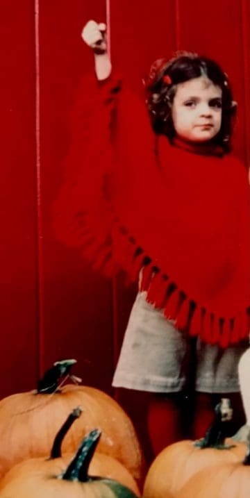 Ali Bartolone (as a kid)