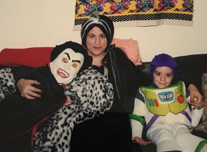 Andria Castellanos (21 years ago + David, Rafi)