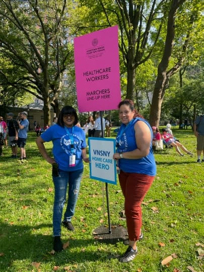 Heroes Denise and Diana