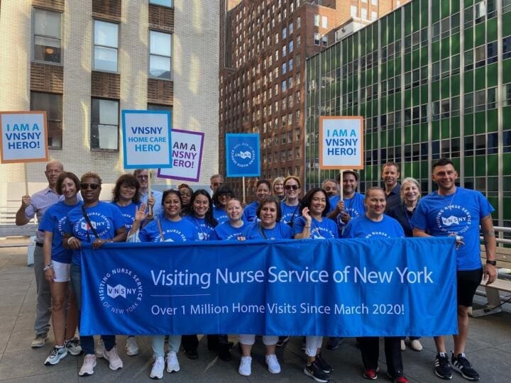 Heroes at 220 Before the parade