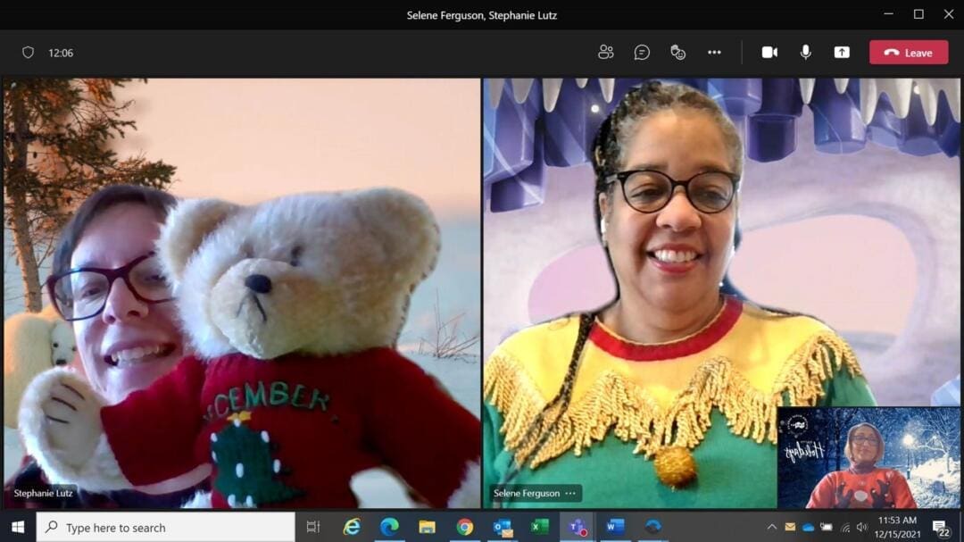 Stephanie Lutz and Selene Ferguson