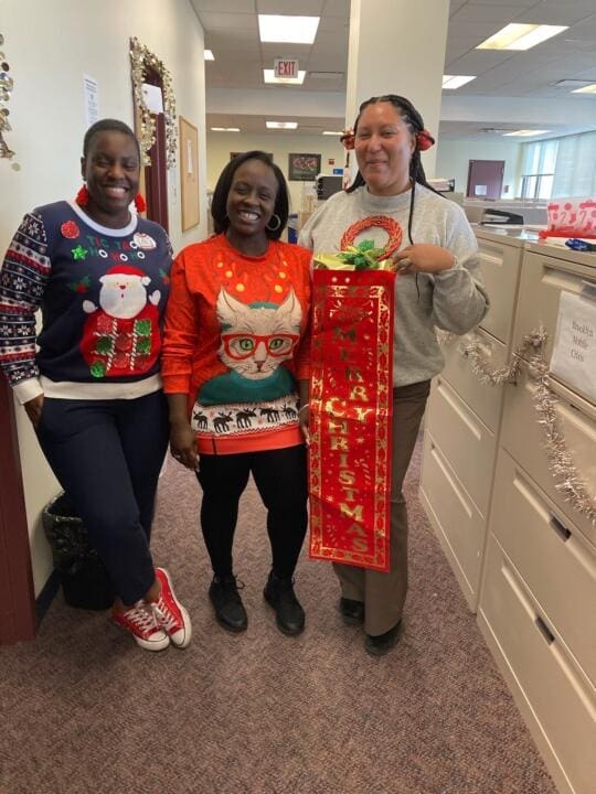 CMHS Brooklyn Mobile Crisis Management Services - Akua Genfi, Nyasha Pierre, and Elis Rivas (photo by Linda Techell)