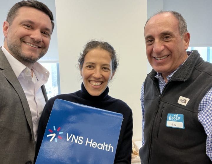 Kristen Mancinelli & Alan (righ)