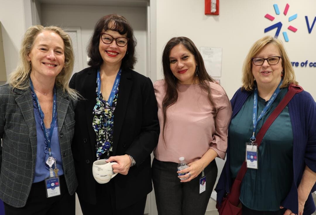Alice, Pat, Manisha and Carol