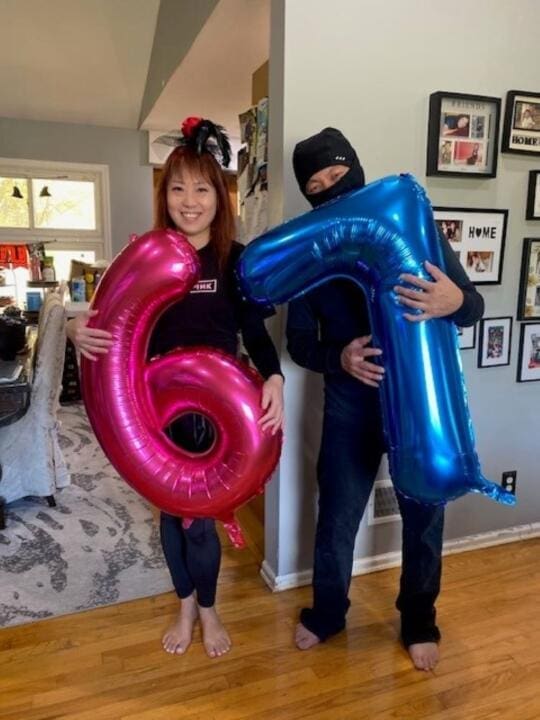 Elsa Lam and husband 2